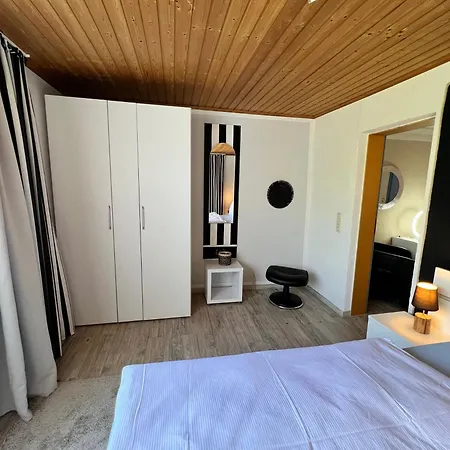 Apartment Orange Kitchen By Restaurant Wiesenau Prerow